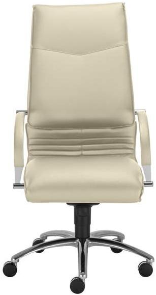 MASCAGNI Кожаное кресло для руководителя с 5 спицами и высокой спинкой Artù sun-id-1363514 - Вид №2