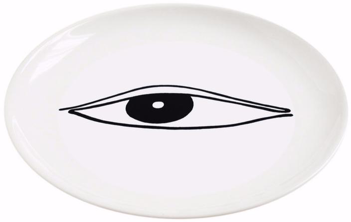 Kiasmo Керамическая тарелка Overlook 2014kddovep - Вид №1