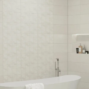 Плитка настенная Mersey Travertine A0554H24108 20x40 см 1.6 м² матовая цвет серый 89352888 STLM-2075822