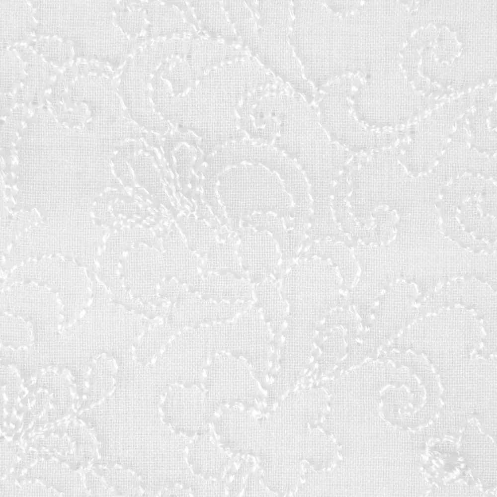 Тюль с вышивкой батист 290 см цвет кремовый ELIT HOME STLM-2188712 - Вид №2