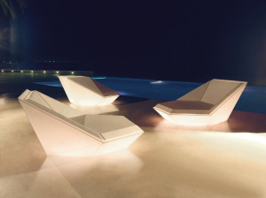 003797 Кровать Vondom Faz