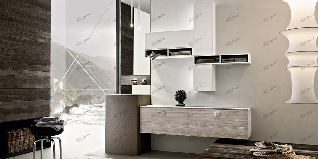 А835 Накладная раковина на столешницу  прямоугольная Arbi 