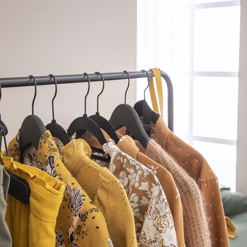 Плечики для одежды 45 см пластик цвет черный 8 шт Santreyd STLM-2042750 - Вид №10