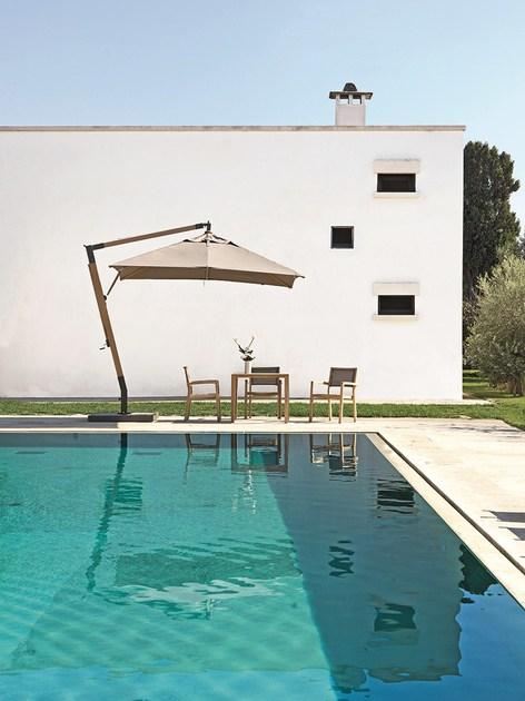 Ethimo Квадратный зонт с боковой опорой Holiday Ombl50 - Вид №1