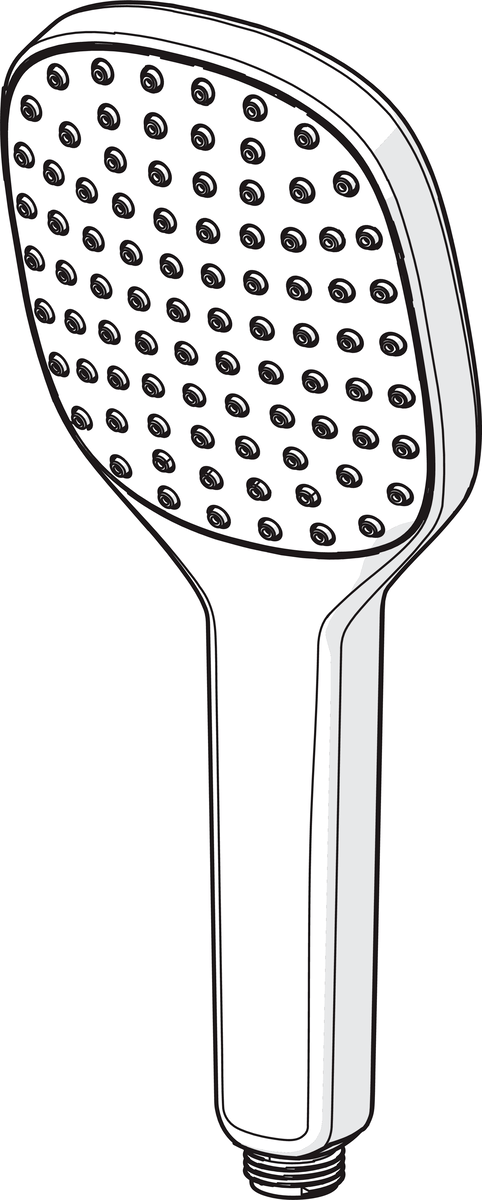 Oras 243401 Ручной душ 243401 Hydractiva Style Хром  - Вид №2