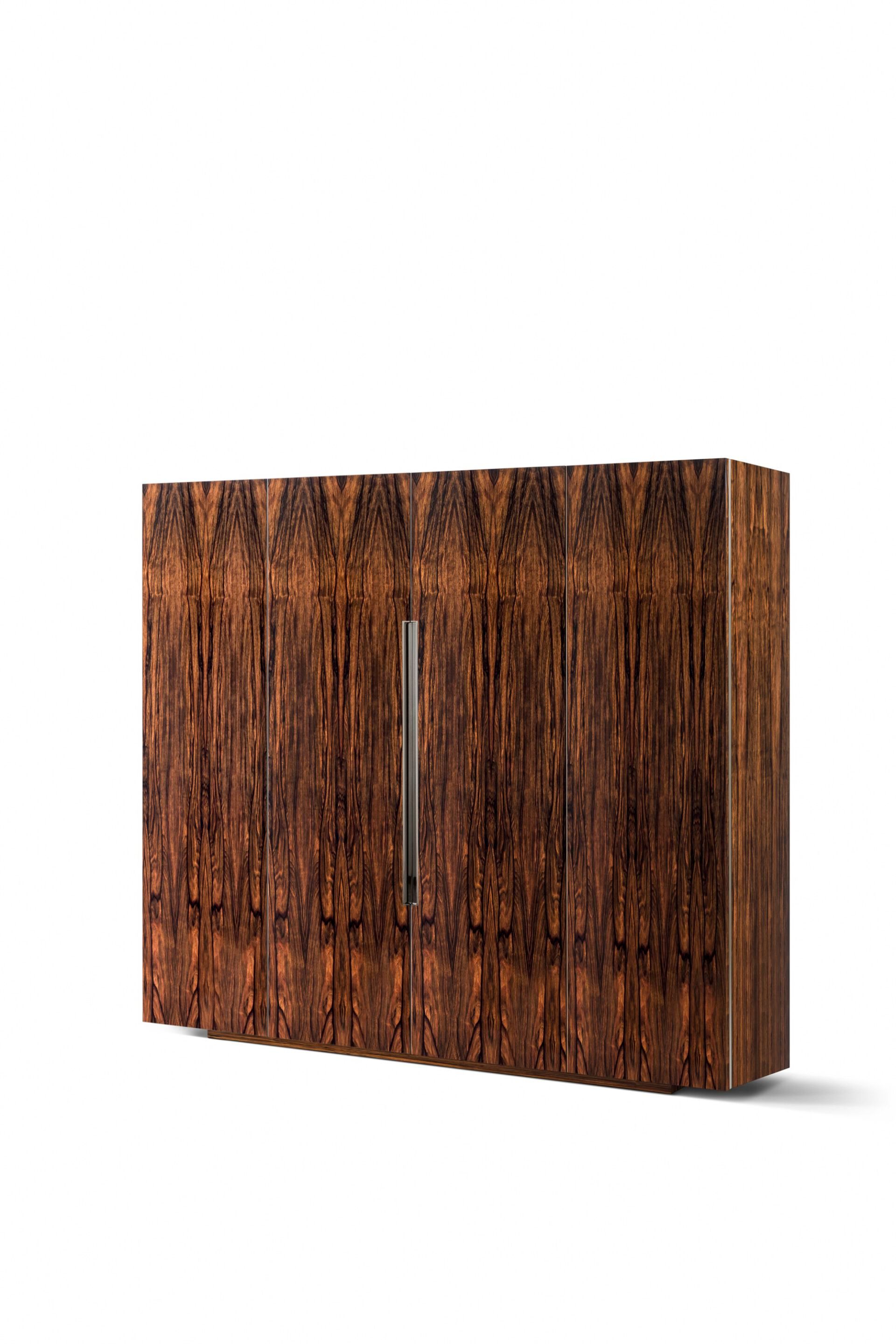 Мобильный бар из эвкалипта со встроенным освещением OAK Metronome ARCH-00043771 - Вид №2