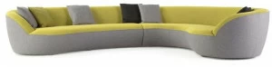 Roche Bobois Изогнутый модульный угловой диван Edito