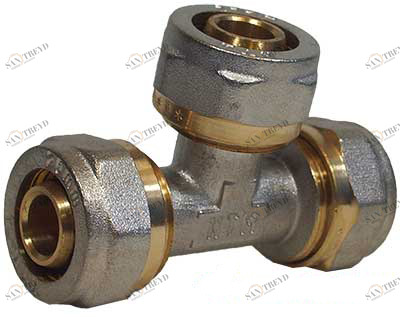 Тройник переходной 26х16х26 МП NTM 215147