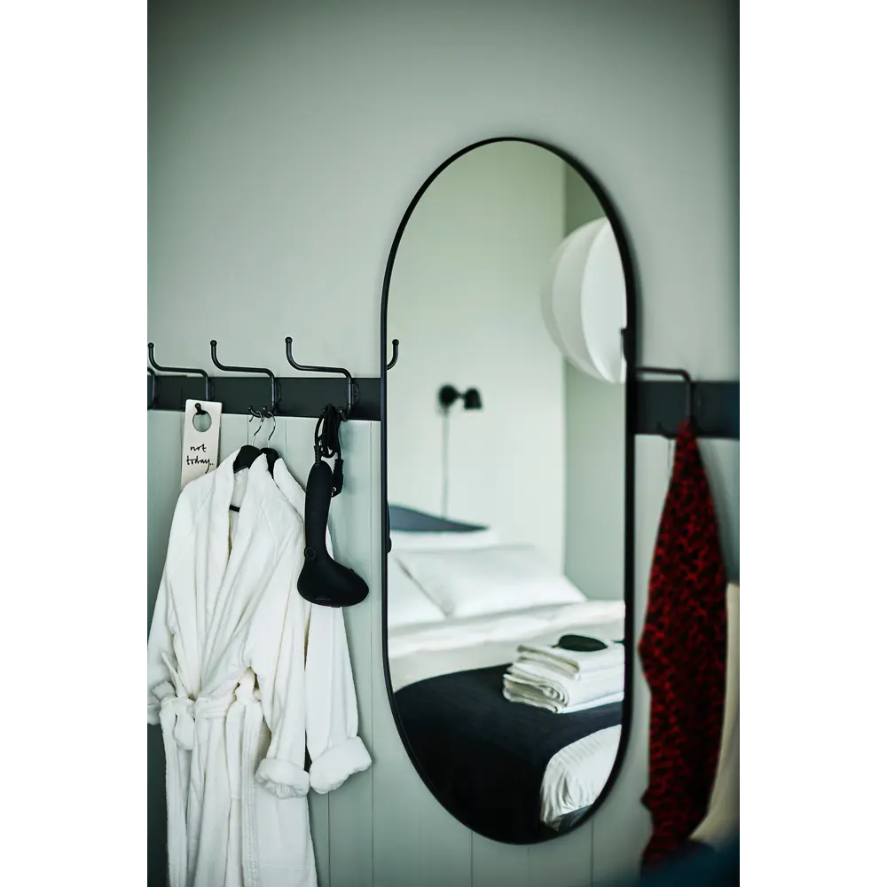 Зеркало декоративное KREAFORTA Oblong прямоугольное 60x120 см металл цвет черный STLM-2044590 - Вид №6