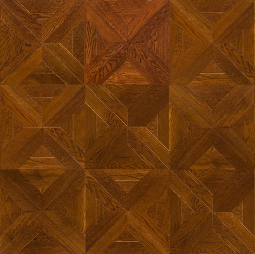 Модульный паркет Marco Ferutti Castello Castello Кэмбридж Дуб с брашью (Текстурированная) 450х450 мм 2600600040 - Вид №3