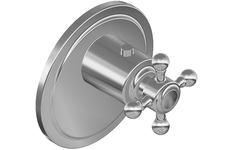 E-8031-C2E-T Термостатический переключатель 3/4" - внешние элементы GRAFF Adley