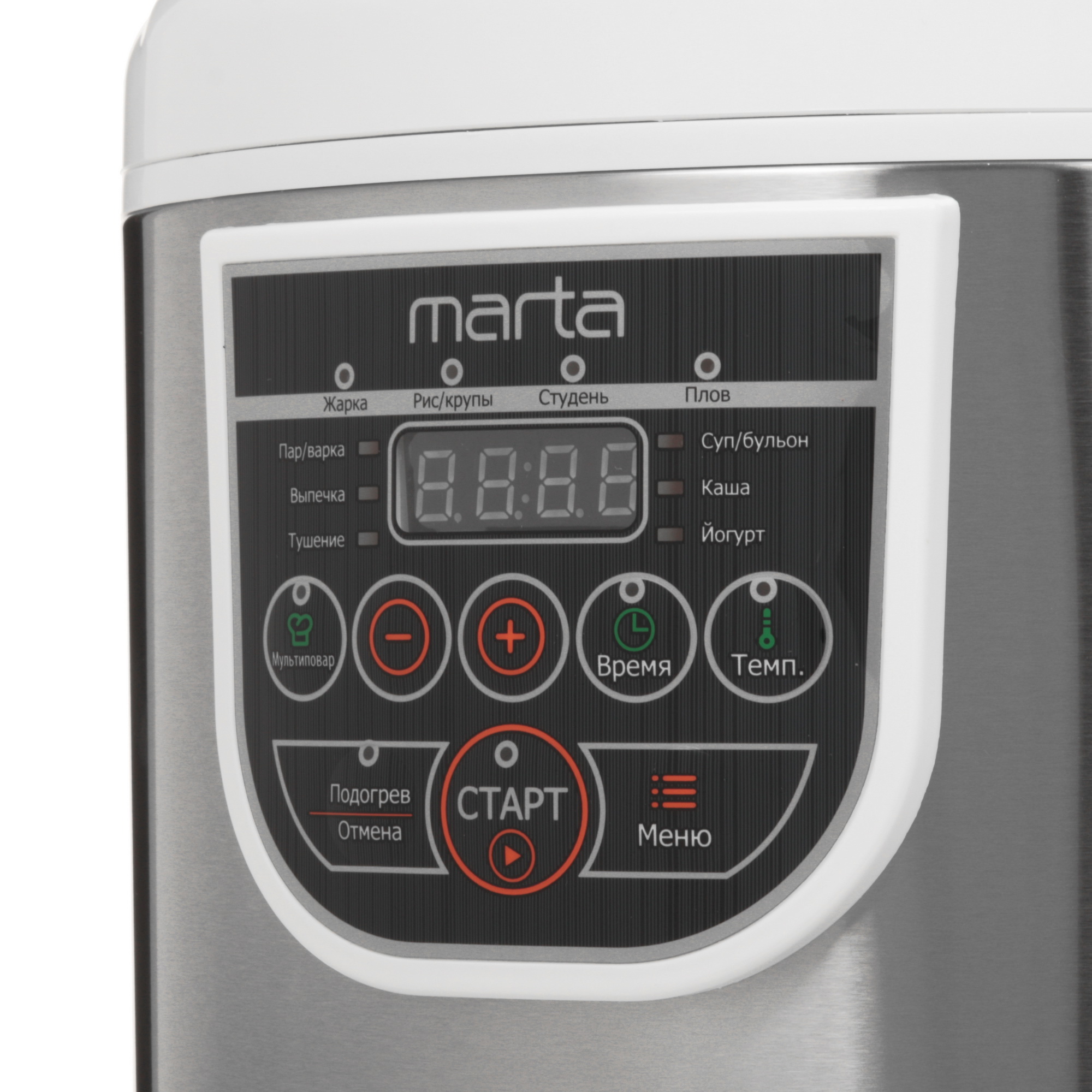 9033587 Мультиварка Marta MT-4322 CK2 белый STDN-0011580 - Вид №4