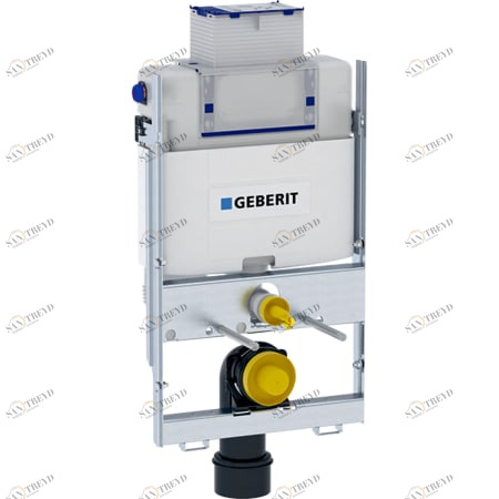 GEBERIT 461.141.00.1 Инсталляция Geberit GIS для подвесного унитаза, 87 см, со смывным бачком скрытого монтажа Omega 12 см 