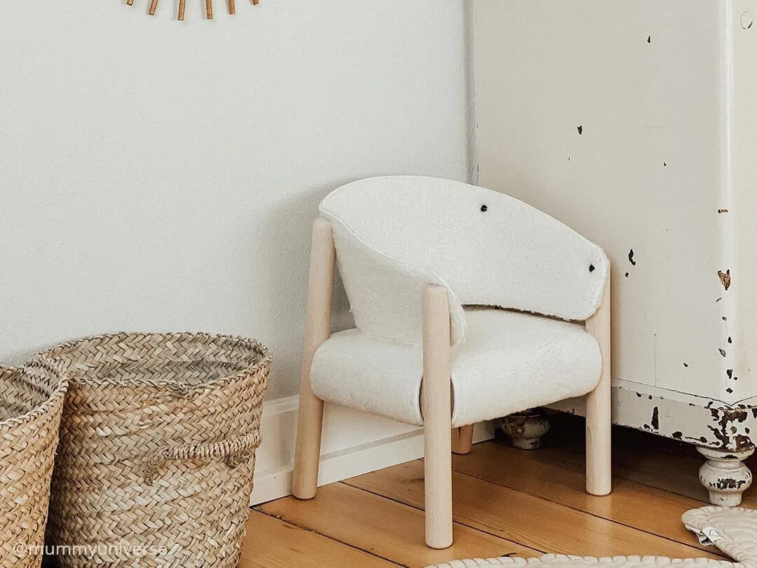 Стул из шерстяного войлока с подлокотниками Charlie Crane SABA ARCH-00101314