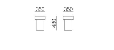 Деревянный квадратный журнальный столик HC28 maison Рим ARCH-00090927 - Вид №2