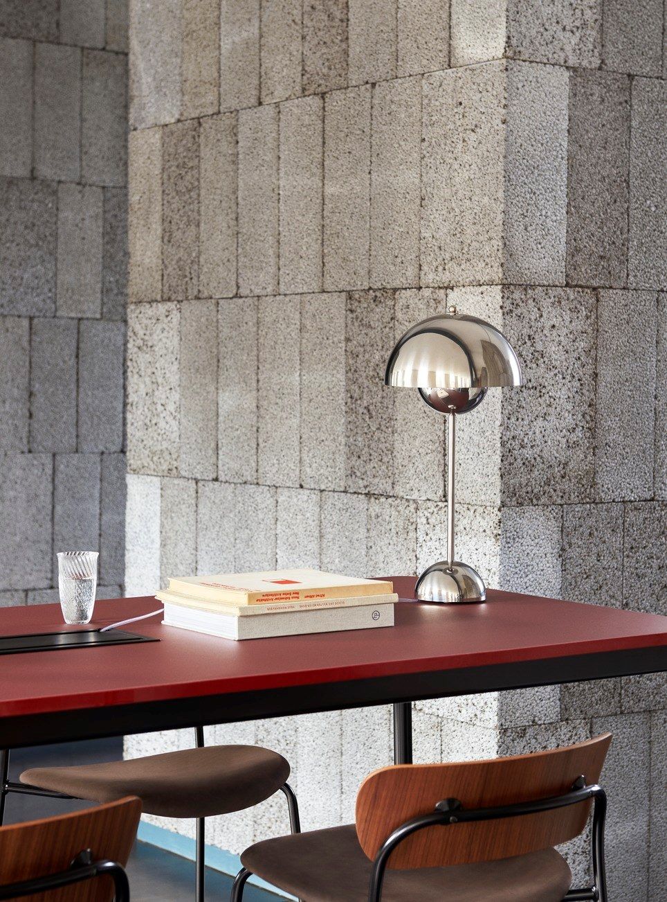 Высокий стул с мягким сиденьем &Tradition павильон ARCH-00148664 - Вид №2