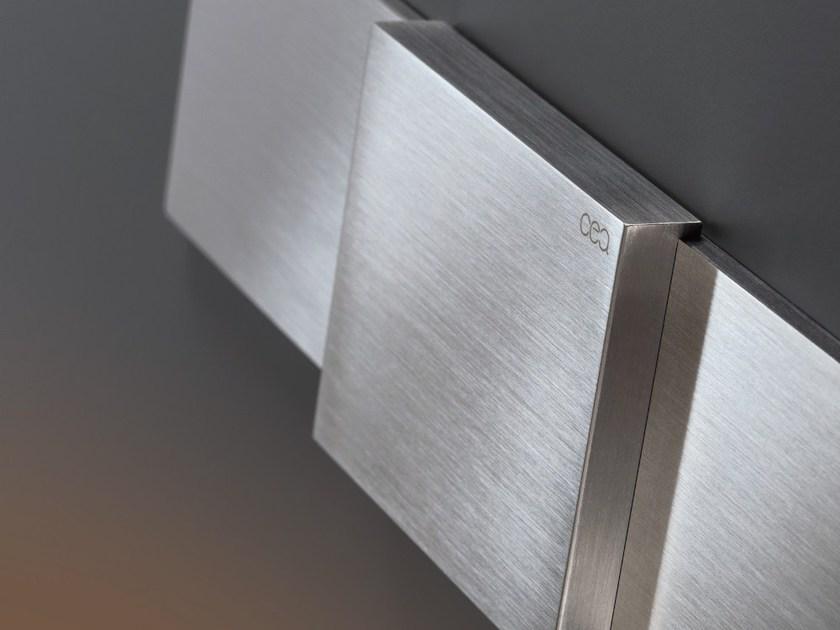 Ceadesign Смеситель для умывальника из нержавеющей стали с гидропрогрессией настенный Regolo Reg 03 - Вид №1