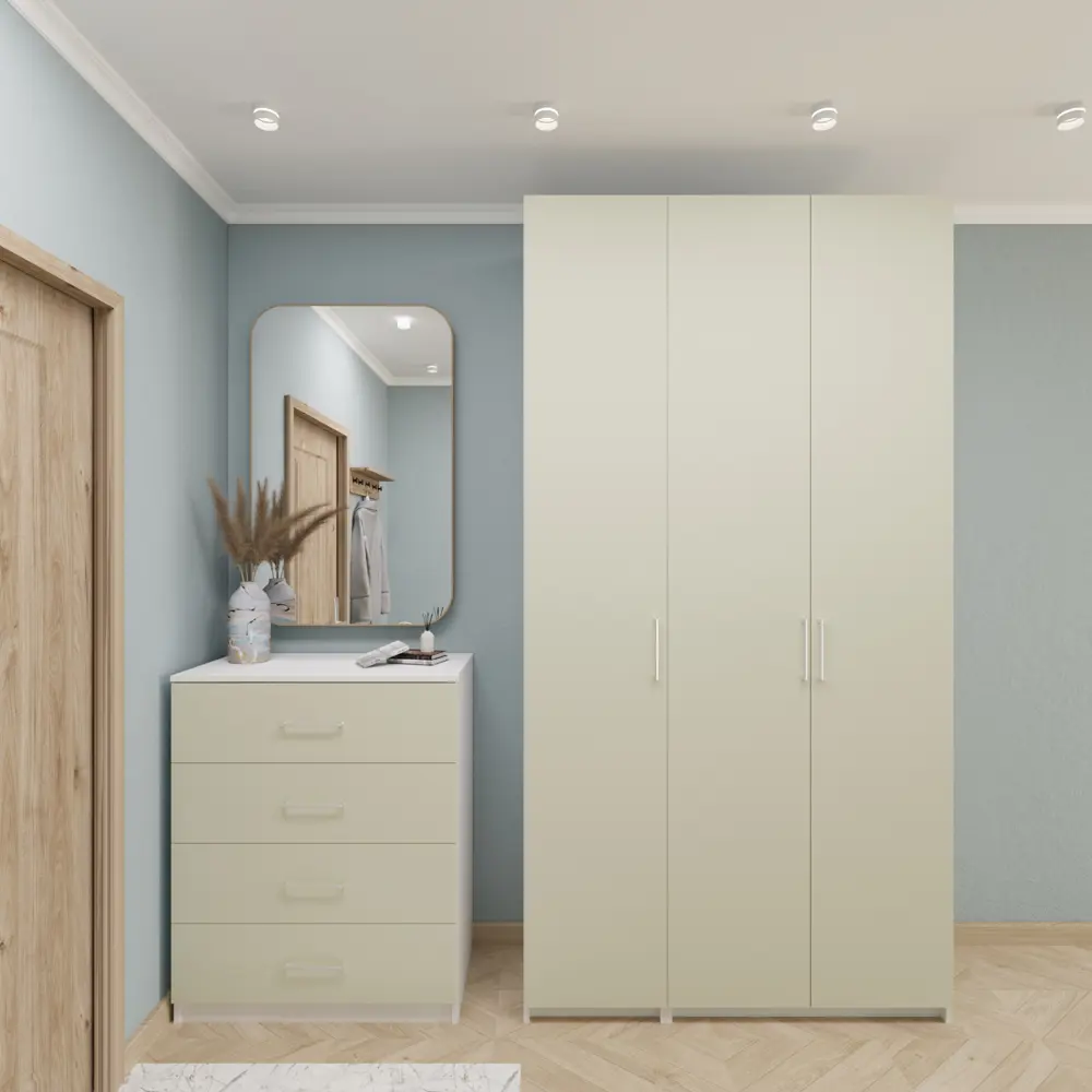 Фасад комода Лион Дигора 79.6x22x1.6 см ЛДСП цвет зеленый Santreyd STLM-2128663 - Вид №5