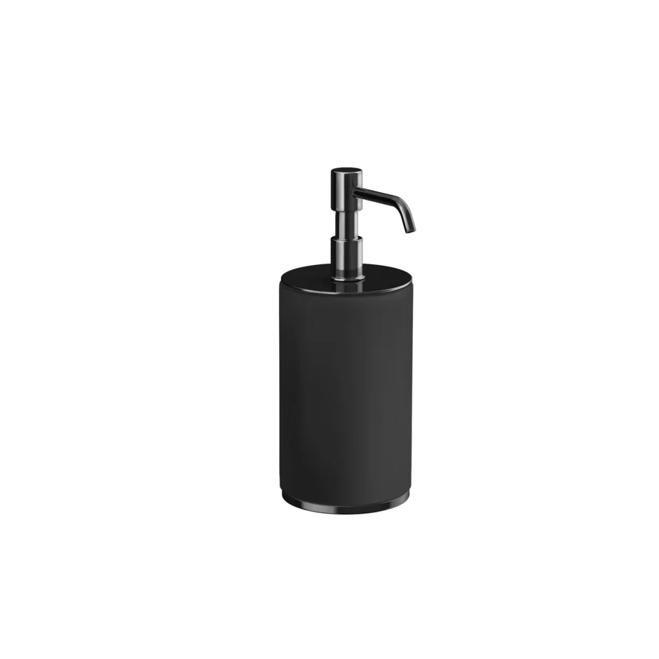 Держатель дозатора мыла 66438 706 Gessi Ventaglio ЧЕРНЫЙ МЕТАЛЛ PVD 66438706