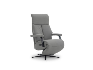 Кожаное кресло с откидывающейся спинкой с электрическим движением