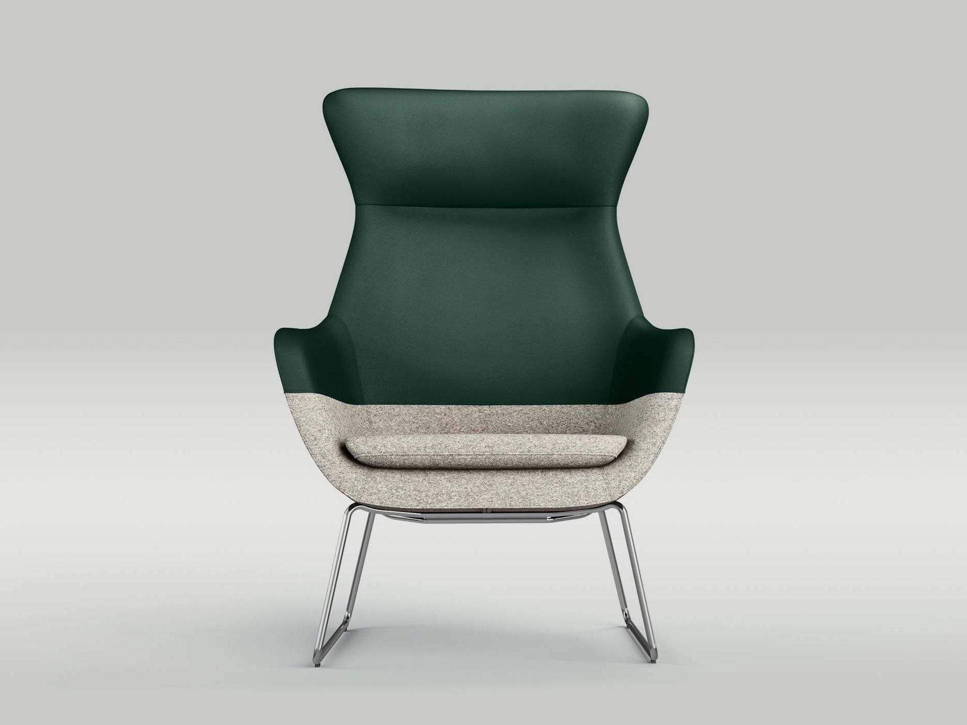 Кресло для салазок с подлокотниками и высокой спинкой Brunner crona ARCH-00107299