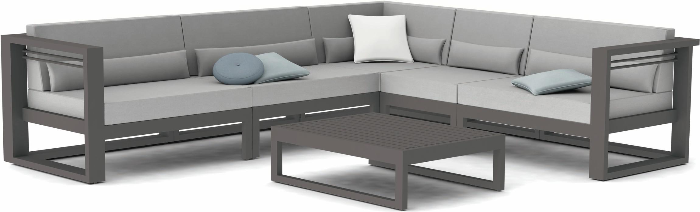 Concept 1 лава черный текстиль Manutti Fuse MNST928