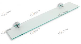 Полка стеклянная Novaservis Metalia 11 0140.0 хром 01400