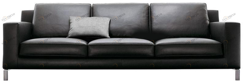 Molteni & C. 3-х местный кожаный диван Lido sun-id-1418416