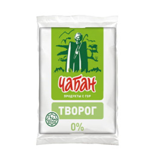 Творог 0% Чабан 180 г БЗМЖ