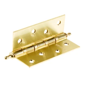 Петля универсальная Fuaro 4BB/А 100x75x2.5 мм сталь цвет матовый хром