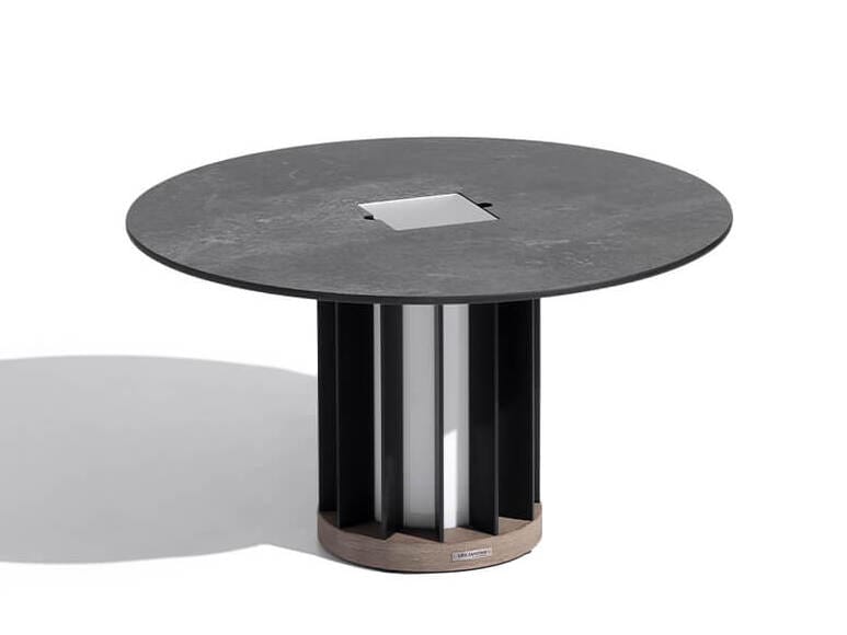 Яркий круглый садовый столик Les Jardins® Tecka ARCH-00039611