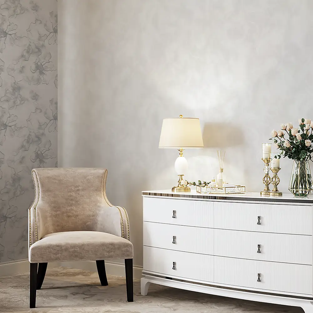 Обои флизелиновые Palitra Planet Roxana белые 1.06 м PP72194-41 STLM-2088188 - Вид №3