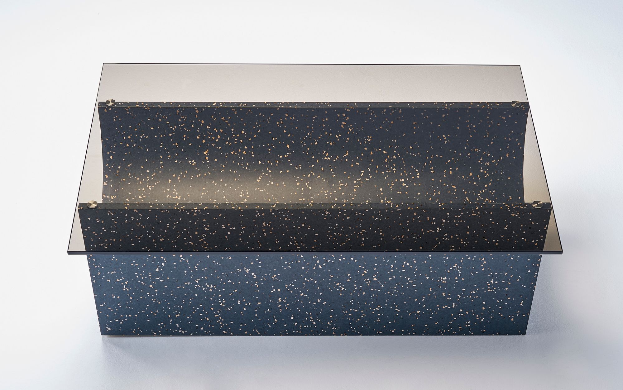 Прямоугольный журнальный столик с основанием IQ Surface Glass Top SANCAL Vestige ARCH-00046484 - Вид №1