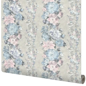 Обои флизелиновые Wall Decor Клэр серые 1.06 м 75073-46 83235920 STLM-2060344