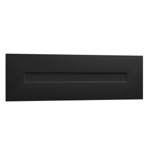 Фасад для кухонного ящика Ньюпорт 39.7x12.5 см Delinia ID МДФ цвет черный