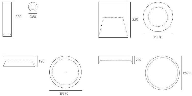 Artemide Алюминиевый светодиодный потолочный светильник Tagora sun-id-1478628 - Вид №3