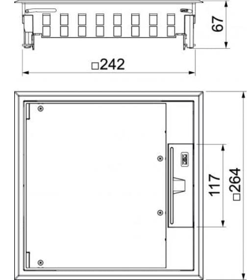 Убирающаяся башня OBO Bettermann BlackLine ARCH-00089059 - Вид №9