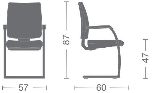 Kastel Стул консольный из ткани с подлокотниками Kubika sun-id-1498810 - Вид №1