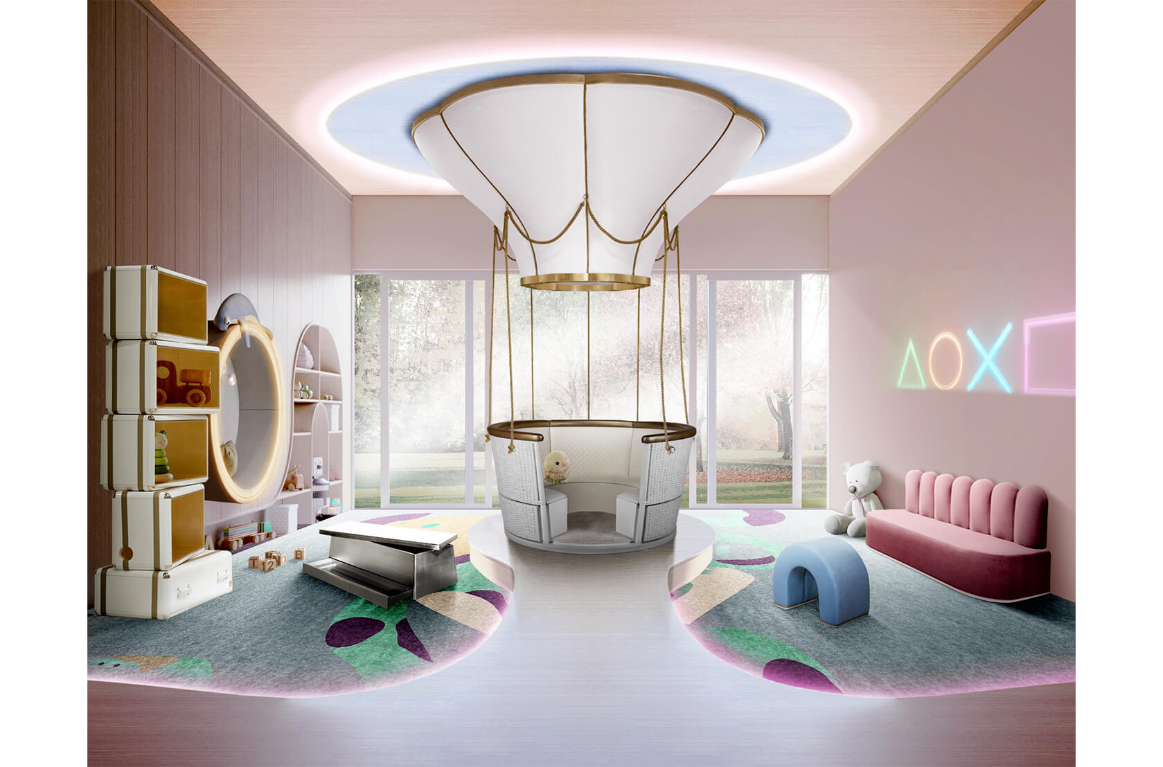 CIST772 Ящик для игрушек Серебро Circu  - Вид №12