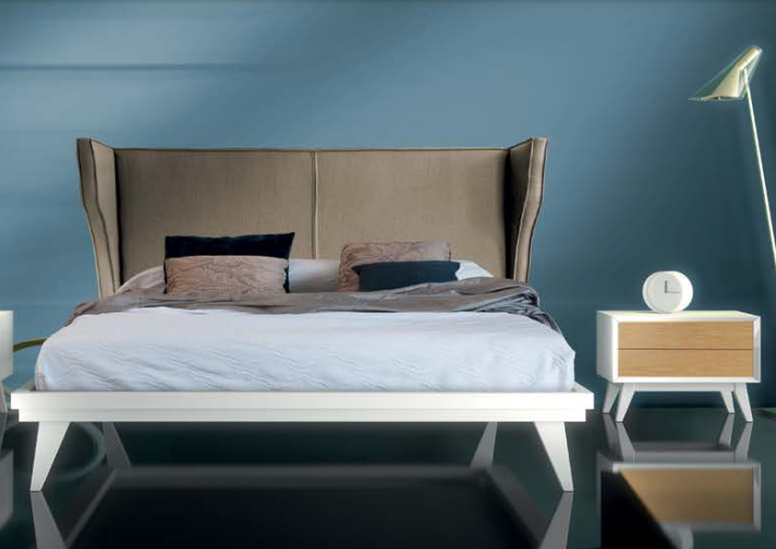 107513 Кровать Absolute с основанием Sixty-Nine 203 x 136 см La Ebanisteria Nite-Nite 