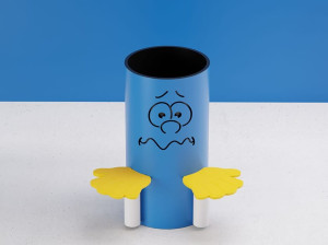 Плантатор с сиденьями для детей из оцинкованной стали