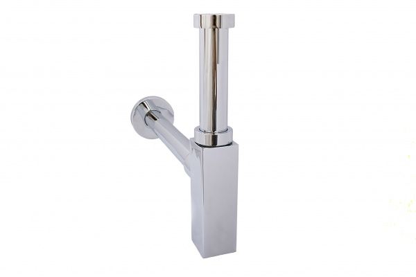 1744-3250-001 Schlosser, сифон Quadral de Luxe, подключение 1 1/4", цвет хром Santreyd 