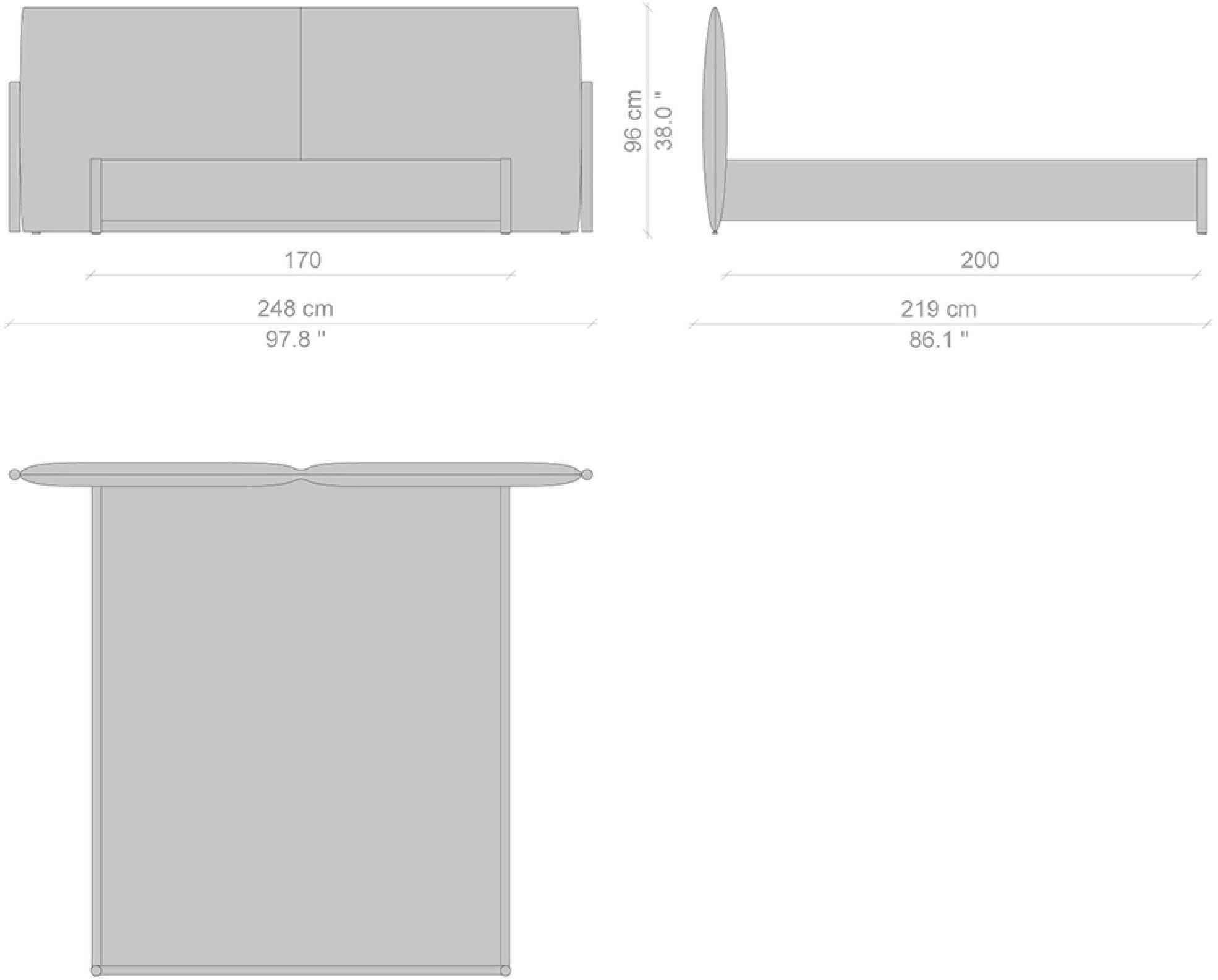 Cassina Кровать с мягким изголовьем Bio-mbo sun-id-1462838 - Вид №18