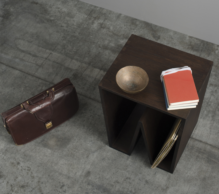 Ex.T Notch Wood Табурет из натурального дуба EXNOTCHROV  - Вид №9