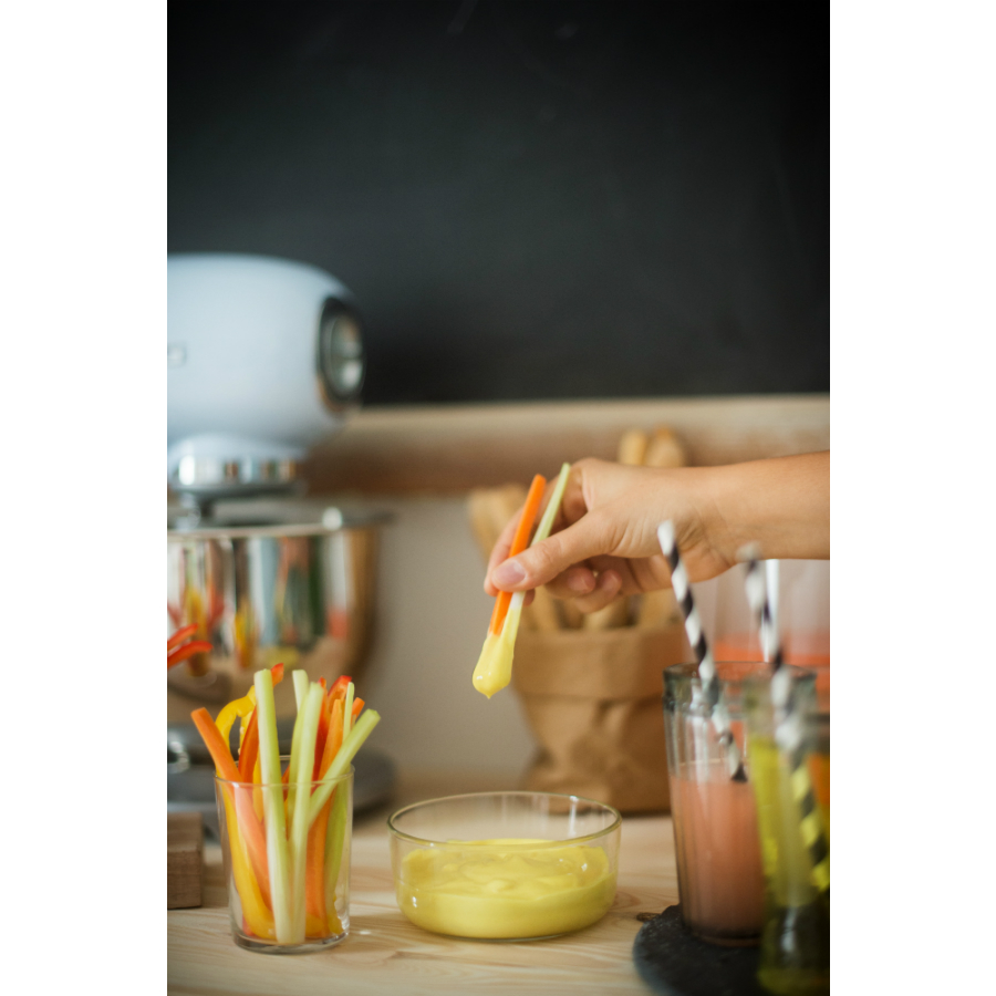 Миксер планетарный Smeg, черный SMF01BLEU - Вид №4