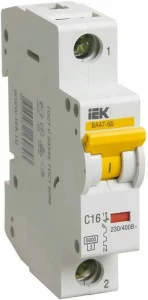 Автоматический выключатель ВА47-29 1Р 20А