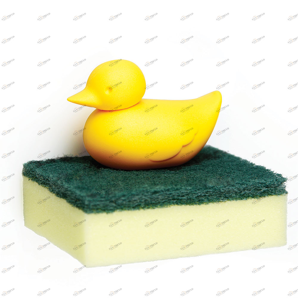 Держатель для губки желтый Duck QUALY  00-3871528 Желтый 