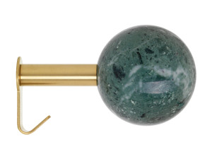 Зеленая Гватемала мраморная настенная вешалка