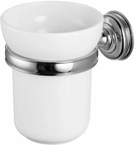 JUSTIME Настенный металлический держатель для зубных щеток Classik 6703-30-80cp