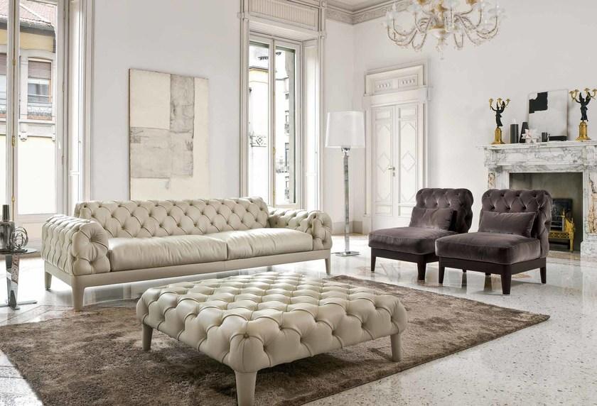 CTS SALOTTI Кожаный диван с тафтингом Elliot sun-id-1472162 - Вид №2